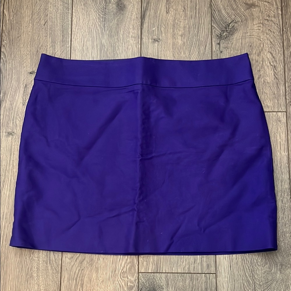 J. Crew Vibrant Purple Mini Skirt